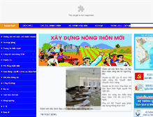 Tablet Screenshot of myloc.namdinh.gov.vn